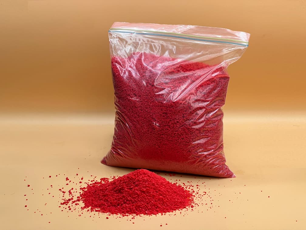 پودر سوخاری با رنگ طبیعی قرمز