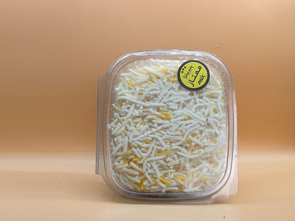 پنیر پیتزای میکس ممتاز ۵۰۰ گرم